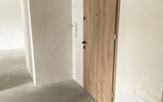 Mieszkanie w nowym bloku przy ulicy Rynkowej.