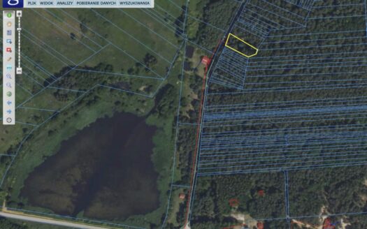 Działka z wejściem do lasu – 40 min do Warszawy