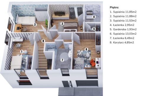 Dom 130m pod Warszawą, działka 600m2, bezpośrednio