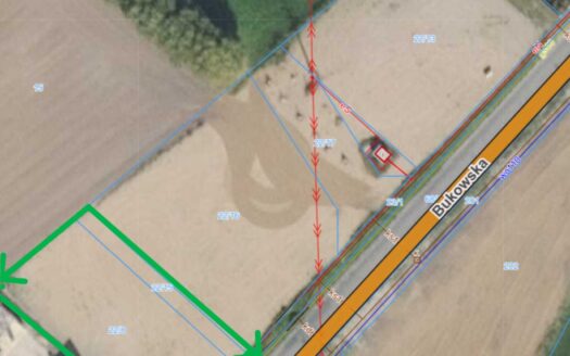 Działka budowlana 980 m2 MPZP,media,równierz inne