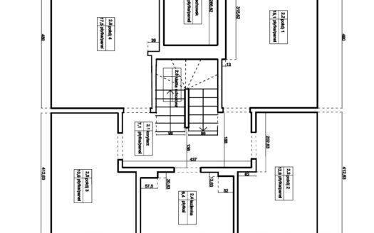Dom w zabudowie bliźniaczej z ogrodem