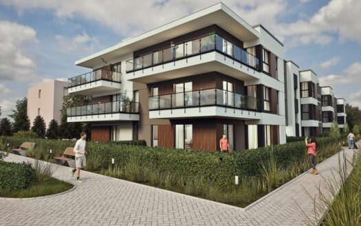 Nowoczesne mieszkanie 4-pokojowe z ogródkiem