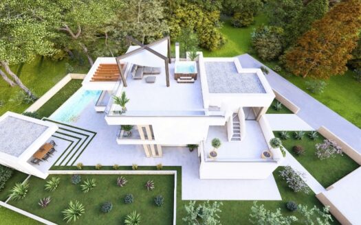 Działka z projektem domu w Chorwacji