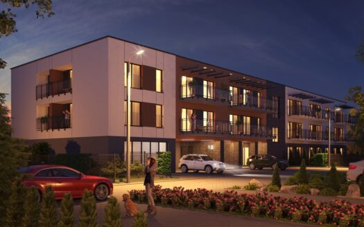 Nowoczesne 2-pokojowe mieszkanie z balkonem M 1.1