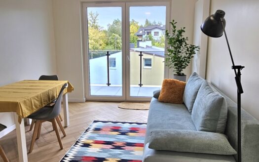 Mieszkanie – aneks z kuchnią i pokój. Loretańska