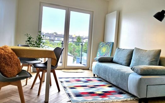 Mieszkanie – aneks z kuchnią i pokój. Loretańska