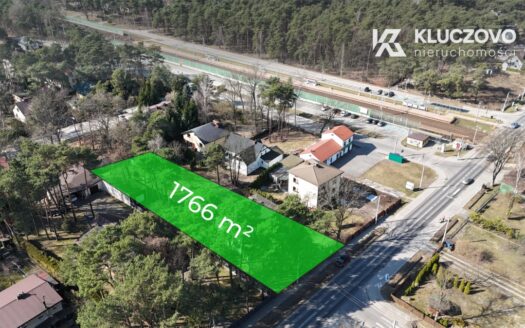 Działka budowlana 1766 m2 – Międzyborów