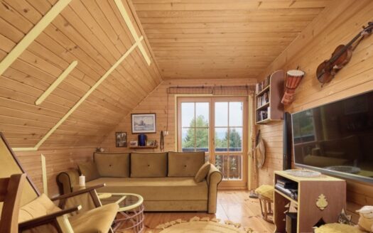 Artystyczny dom z ogrodem japońskim