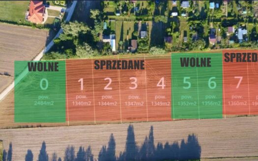 Atrakcyjna działka budowlana w spokojnej okolicy