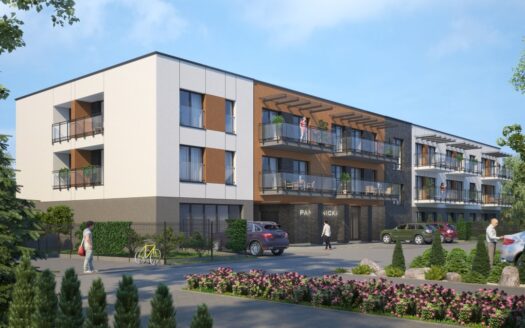Nowoczesne 3-pokojowe mieszkanie z balkonem M 2.3
